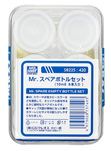 SB225 Mr. Spare Bottle Set (10ml x 6 pieces)