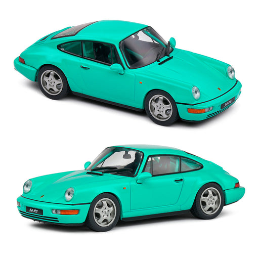 1/43 Solido Porsche 911 964 RS Clubsport 1994 Mint Green