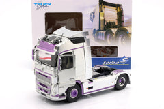 1/24 Solido Volvo Truck FH Globetrotter XL 2023 Silver and Purple