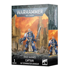 Warhammer 40K Space Marines Captain in Terminator Armor