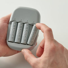Ikea STENKOL / LADDA 1900mAh 1.2V (Battery charger and 4X AA Rechargeable Batteries Pack)