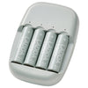 Ikea STENKOL / LADDA 1900mAh 1.2V (Battery charger and 4X AA Rechargeable Batteries Pack)