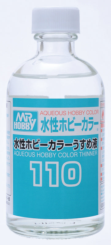 T110 Mr. Aqueous Hobby Color Thinner 110 (110ml)