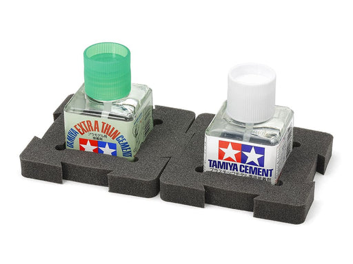 Tamiya 40ml Square Bottle Holder (80 x 80 x 12mm, 1 piece)