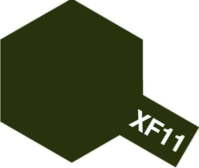 Tamiya Acrylic (10ml) Flat XF-11 IJN Green