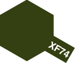 Tamiya Acrylic (10ml) Flat XF-74 Olive Drab (JGSDF)