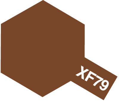 Tamiya Acrylic (10ml) Flat XF-79 Linoleum Deck Brown