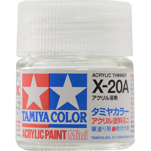 Tamiya Acrylic X-20A Thinner (10ml)