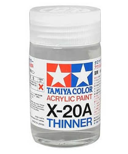 Tamiya Acrylic X-20A Thinner (46ml)