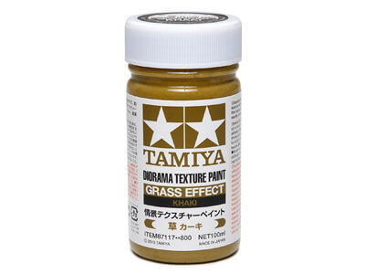 Tamiya Diorama Texture Paint Grass Effect Khaki (100ml)