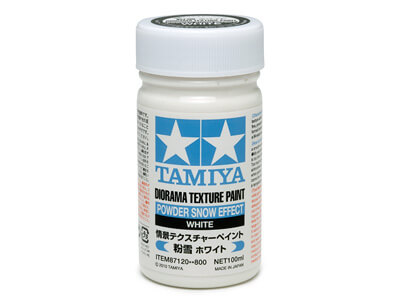 Tamiya Diorama Texture Paint Powder Snow Effect White (100ml)