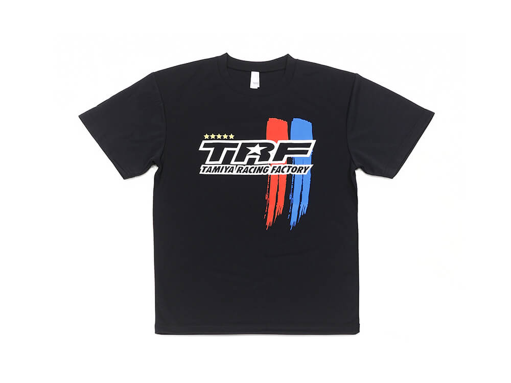 Tamiya TRF Quick-Dry T-Shirt Black S (Polyester)