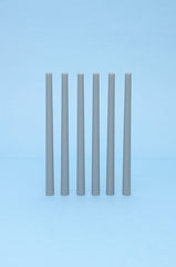 3.0-5.0mm Plastic Tapered Round Bar Gray (3.0 to 5.0mm diameter x 100mm long) (8 pieces)