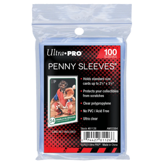 UltraPro E-81126 Standard Soft Trading Card Penny Sleeves (100)