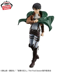 Banpresto Attack on Titan Levi Grandista Figure (MP)