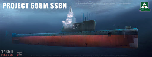 1/350 Takom Project 658M SSBN