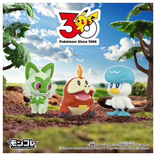 Takara Tomy Pokemon 30th Anniversary Moncolle Journey Set of 3 Paldea Region