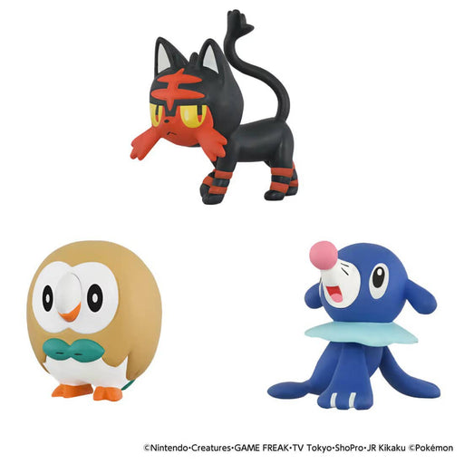 Takara Tomy Pokemon 30th Anniversary Moncolle Journey Set of 3 Alola Region