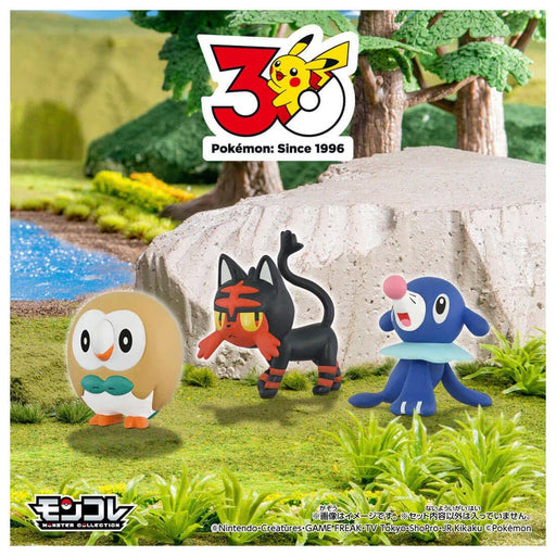Takara Tomy Pokemon 30th Anniversary Moncolle Journey Set of 3 Alola Region
