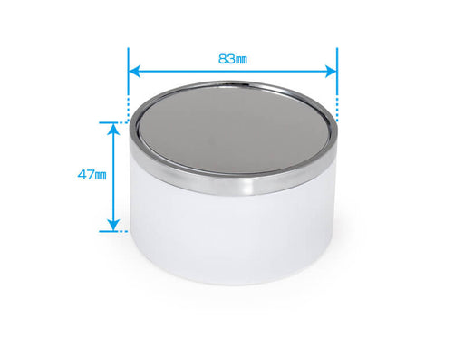 TT062 Compact Turn Table White (83mm diameter x 47mm height) (Powered by 1 AA Battery) (Battery Not Included)
