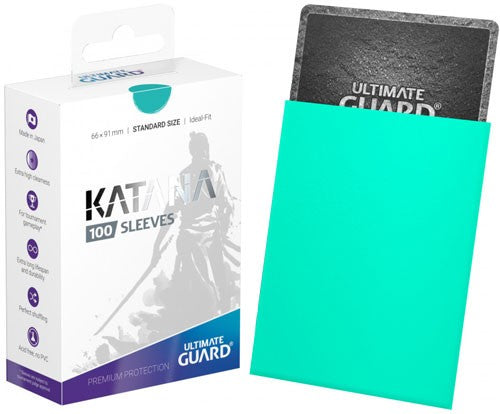Ultimate Guard Katana Sleeves Standard Turquoise (100) UGD010896