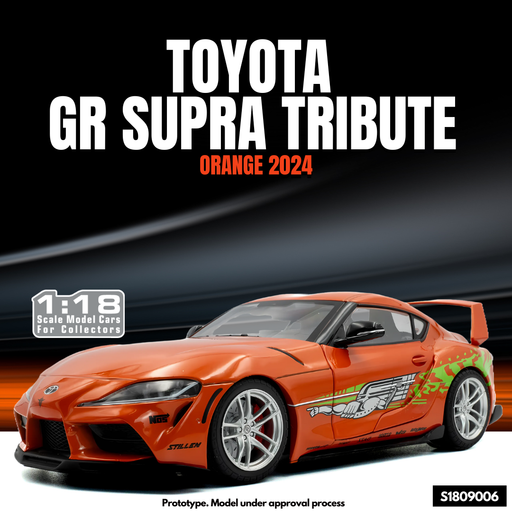 1/18 Solido Toyota GR Supra Fast & Furious Tribute 2024 Orange