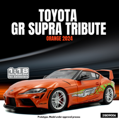 1/18 Solido Toyota GR Supra Fast & Furious Tribute 2024 Orange