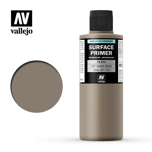 Vallejo 74.614 Surface Primer IDF Israeli sand Grey - fs30372 Primer 200ml