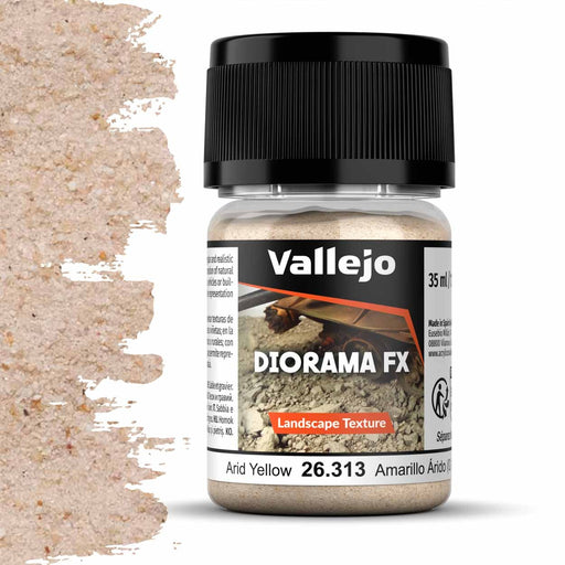 Vallejo Landscape Texture 313-35 ml ARID YELLOW 0,1-0,6 mm