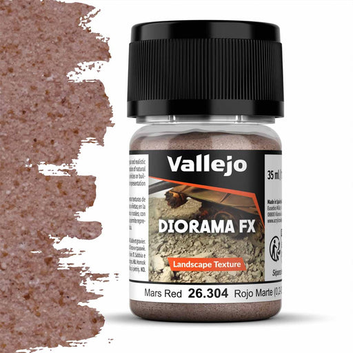 Vallejo Landscape Texture 304-35 ml MARS RED 0,2-0,6 mm