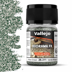 Vallejo Landscape Texture 310-35 ml MOSS GREEN 0,1-1 mm
