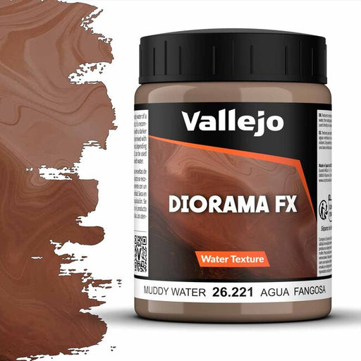 Vallejo 26.221 Water Textures 221-200 ml MUDDY WATER