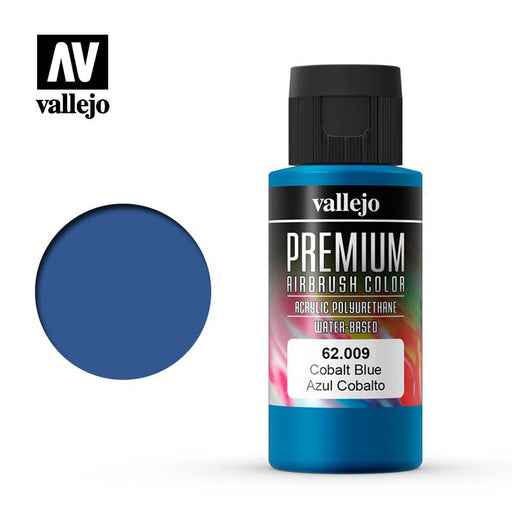 Vallejo 62.009 Premium Color Cobalt Blue 60ml