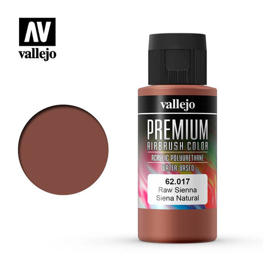 Vallejo 62.017 Premium Color Raw Sienna 60ml