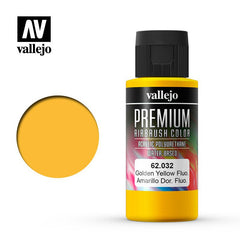 Vallejo 62.032 Premium Color Golden Yellow Fluorescent 60ml