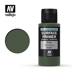 Vallejo 73.612 Surface Primer NATO Green 60ml
