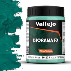 Vallejo 26.221 Water Textures 223-200 ml TROPICAL BLUE