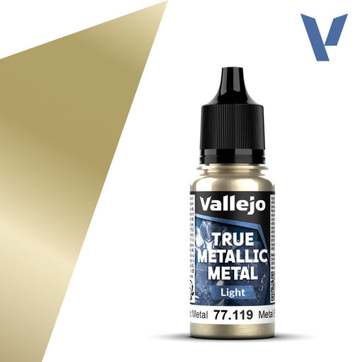 VALLEJO 77.119 TRUE METALLIC METAL LIGHT AGED METAL 18ml