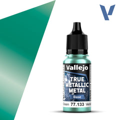 VALLEJO 77.133 TRUE METALLIC METAL BASE BEETLE GREEN 18ml