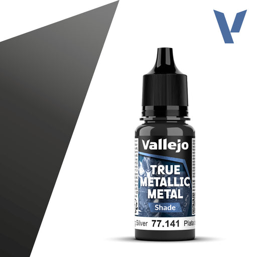 VALLEJO 77.141 TRUE METALLIC METAL SHADE STERLING SILVER 18ml