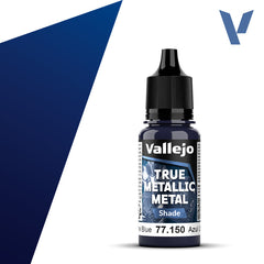 VALLEJO 77.150 TRUE METALLIC METAL SHADE ULTRAMARINE BLUE 18ml