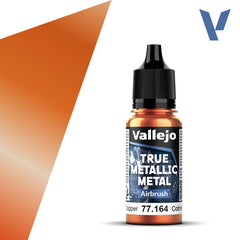 VALLEJO 77.164 TRUE METALLIC METAL AIRBRUSH ANCIENT COPPER 18ml