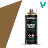 Vallejo Hobby Spray Paint LEATHER BROWN PRIMER 400ml