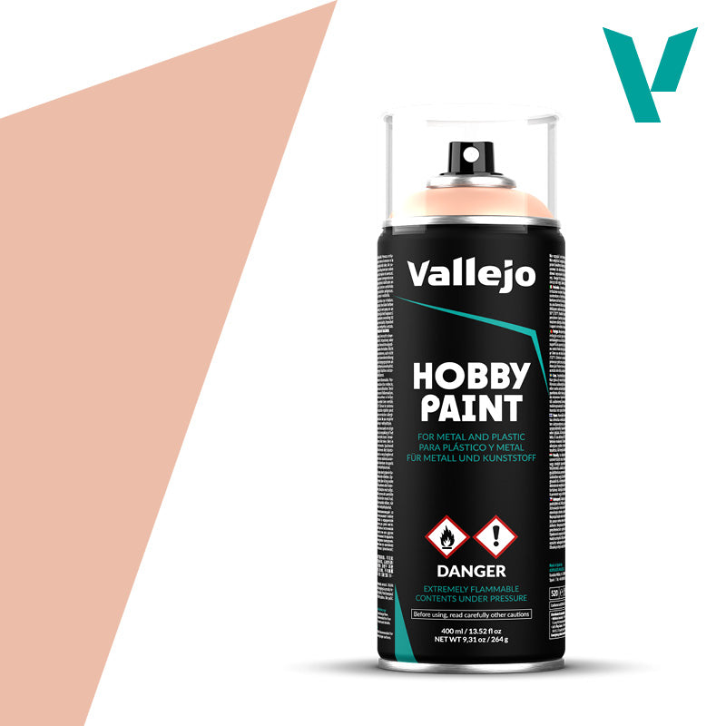 Vallejo Hobby Spray Paint PALE FLESH PRIMER 400ml