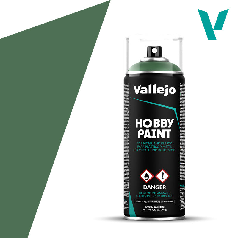 Vallejo Hobby Spray Paint SICK GREEN PRIMER 400ml