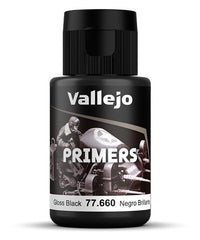 Vallejo 77.660 Metal Color Gloss Black Primer 32ml