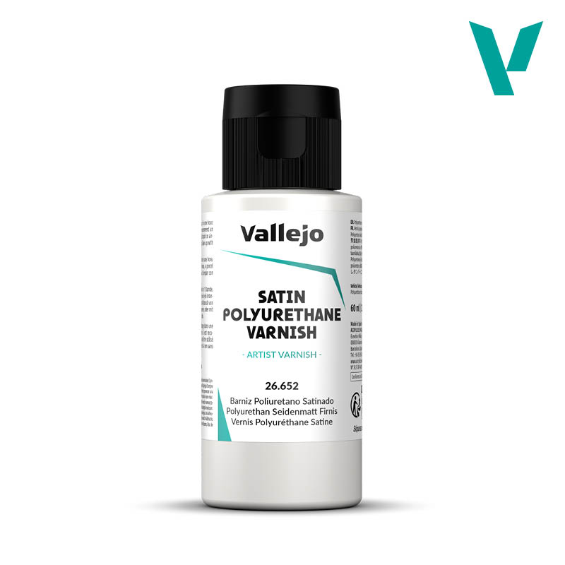 Vallejo Polyurethane Satin Varnish 60ml