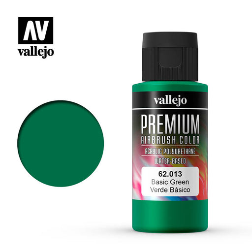 Vallejo Premium Color BASIC GREEN 60ml