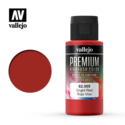 Vallejo Premium Color BRIGHT RED 60ml