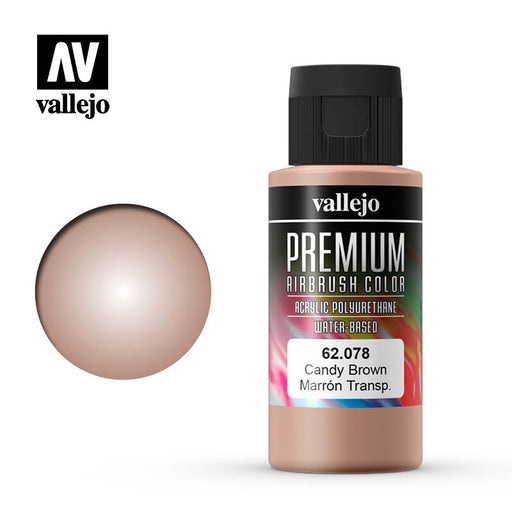 Vallejo Premium Color CANDY BROWN 60ml